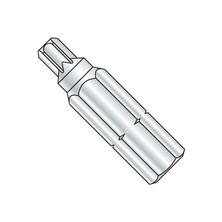 Newport Fasteners T-20 X 1 X 1/4 Torx Insert Bits/Driver Size: T-20/Length 1"/Shank: 1/4" , 60PK 495350